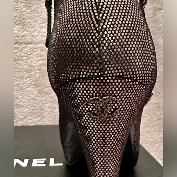 CHANEL Bottines C2635 Anthr 81307/Noir 94305 - Picture 8 of 13